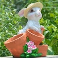 thumbnail image 1 of Zeus Decorative Flower Pot Exquisite Animal Shape Succulent Plants Small Flower Tank Gardening Tools, 1 of 7