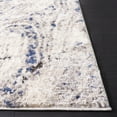thumbnail image 3 of SAFAVIEH Petra Madisyn Abstract Area Rug, Ivory/Blue, 6'7" x 6'7" Square, 3 of 8