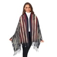 thumbnail image 2 of Winter Scarves for Women Hand Drawn Eagle and American Flag Fashion Pashmina Shawl Wraps Long Blanket Scarf for Fall Spring, 2 of 10