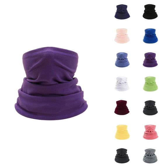 Warm Children's Headscarf Balaclava, Winter Windproof Face & Neck Cover for Kids 3-10 Years, Hooded Ski Mask for Cycling and Cold Weather