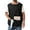 Black2, variant on Cobbler Apron for Women Men with 2 Pockets Waterproof Art Smock Aprons for Painting Hairstylist Cleaning Adults White