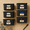 Black-Bamboo Lids Set of 6, variant on Black Plastic Lids Set of 6 Stackable Storage Baskets for Organizing