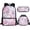 Axolotl Cute Pink, variant on Jeiento Axolotl Backpack with Lunch Box for Girls 9-10/11-12 Elementary School Bag with Lunch Bag Pencil Case Primary School Bookbag 4th Grade/5th Grade Book Bag Cute Kids Backpacks, 3 Pcs, Pink