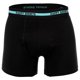 thumbnail image 4 of Happy Shorts pack de 7 calzoncillos bóxer para hombre - calzoncillos jersey, retro, cintura con logo Negro XL (X-Large), 4 of 7