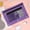 Deep Purple, variant on sruoe Pencil Pouch, Stationery Bag, Pencil Bag, Transparent Zipper Pouch, Document Storage Bag, Cute Pencil Pouch, Office Storage File Bag, Study Pencil Case