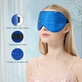 thumbnail image 4 of Aroma Season Stain Sleep Mask, Blackout, Lightweight, Blindfold for Travel&Nap, Sleep Blinder(Blue), 4 of 6