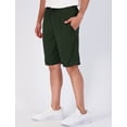thumbnail image 3 of ASUDESIRE 5 Pack Men's Athletic Shorts Mesh Workout Gym Activewear Basketball Shorts 8" Inseam With Pockets, 3 of 7