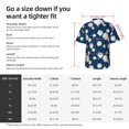 thumbnail image 4 of Fotbe Daisies Flowers Hawaiian Shirt for Men Unisex Summer Beach Casual Short Sleeve Cotton Linen Button Down Shirts-XX-Large, 4 of 5