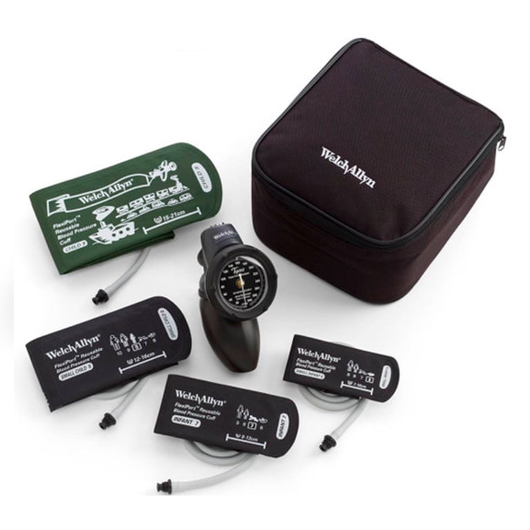 Welch-Allyn Aneroid Sphygmomanometer Unit DuraShock 1-Tube Pocket