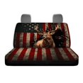 thumbnail image 6 of CHAQLIN Deer Pattern Rear Bench Seat Covers for Sedan, 2 Pack Durable Seat Back Covers Stretch Non-Slip Full Wrap Car Seat Covers, 6 of 7