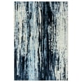 thumbnail image 2 of Abani Laguna Collection Area ​​Rug Mid Century Modern Bedroom Living Room Decor Floor Rug 6 x 9 Blue Cream, 2 of 7