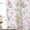Amber Peach Multi, variant on Invoibler Farmhouse Floral Semi Sheer Light Filtering Curtains, Cotton Blend Window Drapes for Living Room Bedroom, 52" W x 84" L, Set of 2