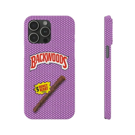 iPhone Slim Case Backwoods Honey Berry Back Woods Purple Flavor Gift - iPhone 15 Pro Max