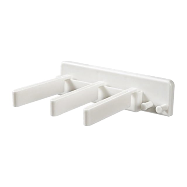 Dispensador exprimidor de pasta de dientes, soporte para suministros de baño, organizador de cepillos de dientes Blanco