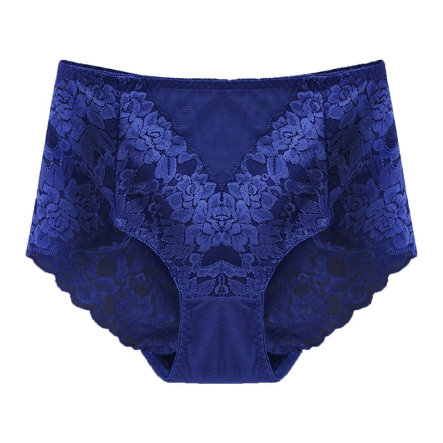 B91xZ sous-Vêtements pour Femmes Strings Taille Basse, TG Bleu