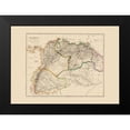 thumbnail image 2 of Arrowsmith 24x18 Black Modern Framed Museum Art Print Titled - South America Colombia - Arrowsmith 1844, 2 of 5