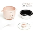thumbnail image 4 of COOK WITH COLOR 6-Cup Rice Cooker 300-Watt Cooking Pot Kitchen Appliance, Pink, 4 of 7