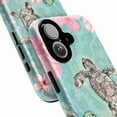 thumbnail image 2 of Beach Days Turtle Phone Case – Pastel Marine Life Art for Ocean Lovers Phone Cover for iPhone 16 15 14 13 12 11 Pro Max Mini, 2 of 6