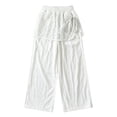 thumbnail image 4 of Liyamei Girls Casual Pants with Solid Color and Elastic Waist for Summer Daily Wear Size 8-14 Years, 4 of 5
