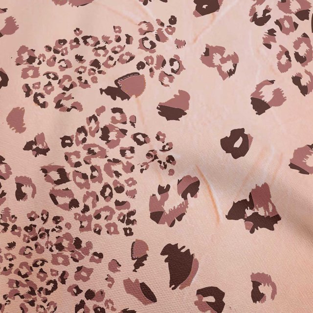 oneOone Silk Tabby Rose Pink Fabric Animal Skin With Texture Craft Projects Decor Fabric Printed By The Yard 42 Inch Wide