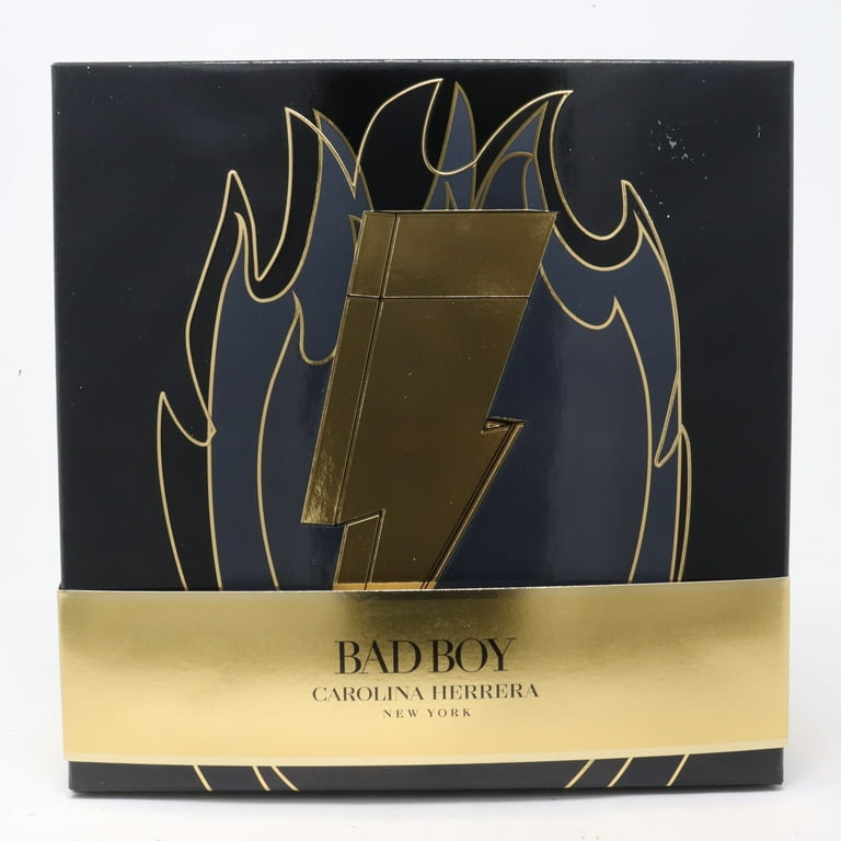 Carolina Herrera Bad Boy 3pcs Gift Set For Men 100ml Eau De