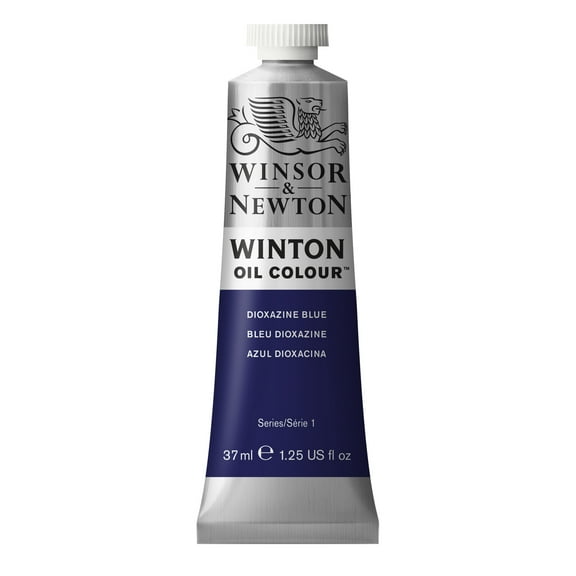 Winsor & Newton Winton Oil Color, 37ml, Dioxazine Blue
