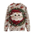 thumbnail image 5 of Mfakffe Christmas Kids Crew Neck Sweatshirt Long Sleeve Cute Casual Pullover Tops Children Winter Festival Outfit for Party, Daily Wear, 5 of 5