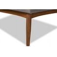 thumbnail image 4 of Baxton Studio Arvid Modern Tufted Fabric 5-Piece Wood Dining Nook Set in Gray, 4 of 7