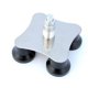 thumbnail image 4 of Accesorios de cuatro patas para personas mayores Muleta de una pierna y tres patas Funda antideslizante para los pies Bastón telescópico de cuatro patas de goma suave para personas mayores, 4 of 6
