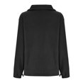 thumbnail image 4 of ICHUANYI Clearance Women's Warm Double-sided Fleece Jacket With Thickened Outdoor Charging Jacket Inner Liner(Black, M) ICHUANYI WER2023081510913, 4 of 6