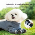 thumbnail image 5 of Large Dog Leggings Water Resistant Dog Leg Clothing Sleeve Prevent Licking Rainwear Soft Apparel Protective Clothes, 5 of 8