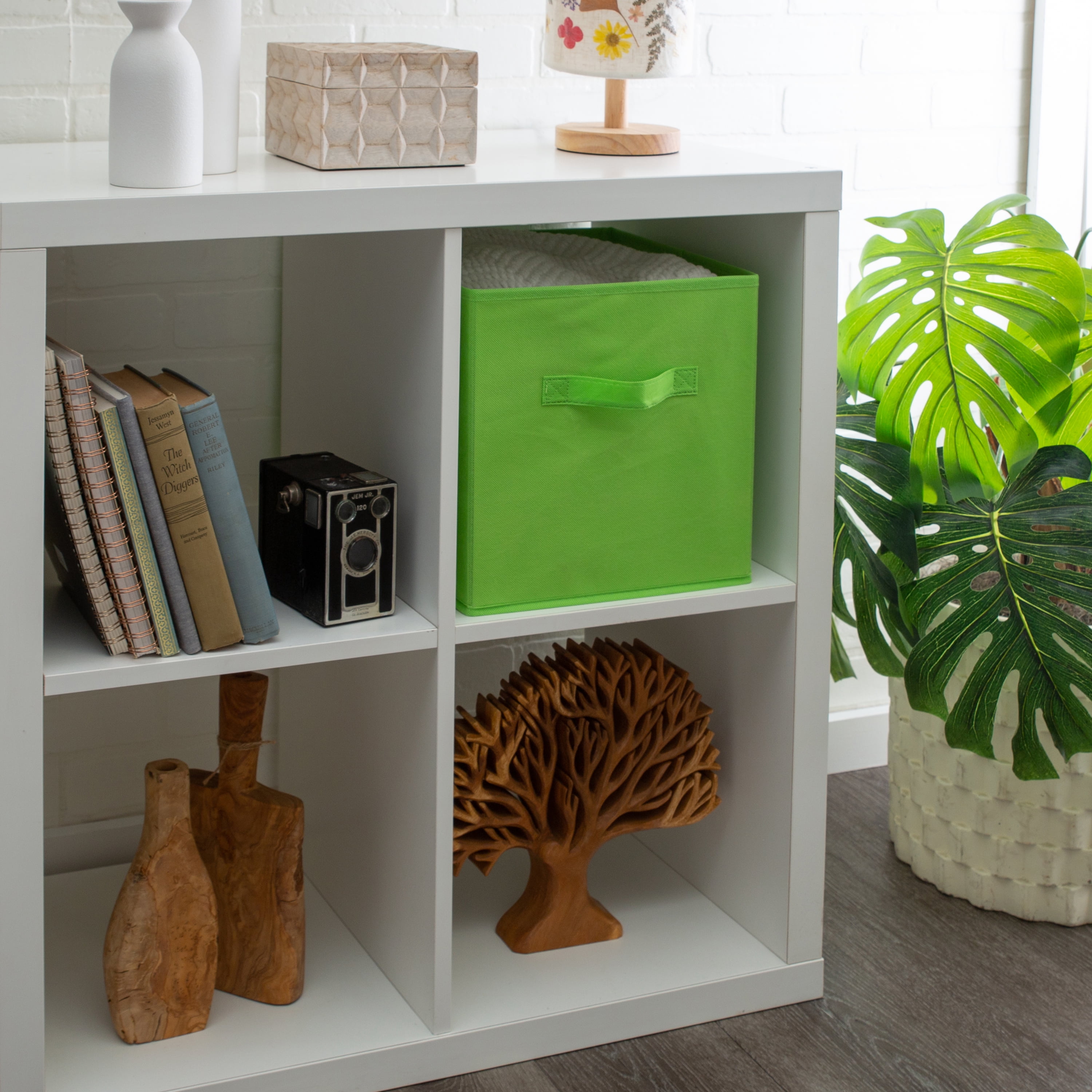Simplify Collapsible Storage Cube in Green