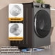thumbnail image 5 of Almohadillas para Pies de la Lavadora 4X Transferencia de Vibraciones de la Lavadora Antideslizante Choque y Cancelación de Ruido Mat ForWasher, 5 of 5