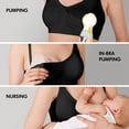 thumbnail image 2 of Medela 3 in 1 Pumping & Nursing Bra, Black, Womens Large, 101043822, 1 Each, 2 of 7