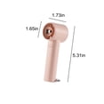 thumbnail image 3 of Ventilador Portátil Recargable, Mini Ventilador Portátil Usb Ventilador Personal con 3 Velocidades, 1200Mah 5.31x1.73In Ventilador de Escritorio para Niñas Mujeres Hombres Interior Al Aire Libre, 3 of 6