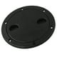 thumbnail image 1 of Marine Boat Kayak Canoe Cubierta circular para escotilla Placas de cubierta para botes, Negro, 4 pulgadas, 1 of 6
