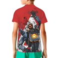 thumbnail image 2 of Apex Legends Pathfinder Kids' Short Sleeve T-Shirt Print Tee Shirts For Boys & Girls Summer Casual Wear Fashion Top Blouse Medium, 2 of 9