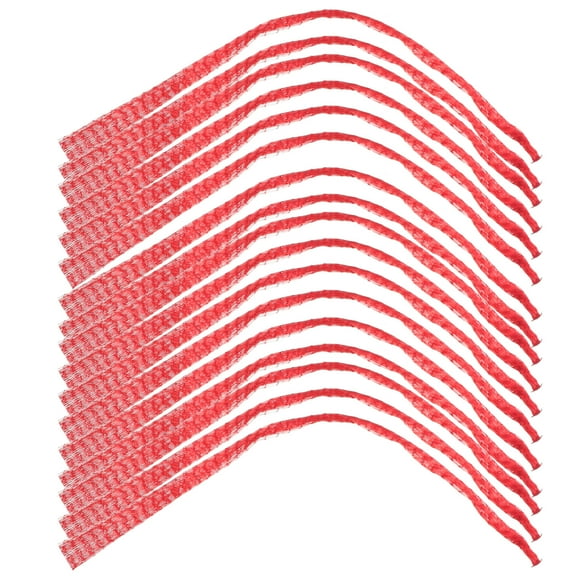 IBASETOY 100Pcs Nylon Mesh Produce Bags Reusable Storage for Potatoes Onions and Fruits