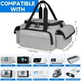 thumbnail image 2 of CPAP Travel Bag Compatible with ResMed AirSense 11,AirSense 10,AirSense 10 elite,AirStart 10,Philip Dreamstation,3B Medical Luna G3,XT Fit,Portable Carrying Case Fits for CPAP Machine and Accessories, 2 of 7