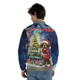 thumbnail image 5 of Merry Christmas and Happy New Year Santa German Shorthaired Pointer Holiday Xmas Winter All Over Print 3D Baseball Jacket GSP Lover Dog Gift Bomber Jacket Softball - 00024, 5 of 6