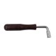 thumbnail image 1 of EeaseMX Martillo de afinación de piano de acero duro de forma cuadrada, llave inglesa, herramienta de afinación, eje marrón, 1 of 7
