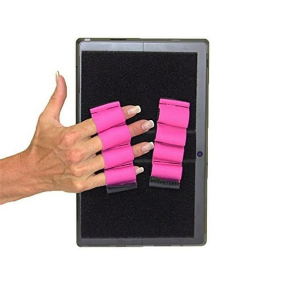 Lazy Hands 201506 Heavy-Duty 4-Loop Grips , Pink - Fits Most
