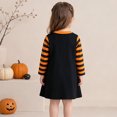 thumbnail image 5 of XUANTAOO Halloween Outfits for Girls Long Sleeve Ghost Printed Princess Tutu Dress Toddler Witch for Girls 2-3 Years, 5 of 5