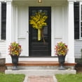 thumbnail image 4 of Artificial Flowers Outdoor Fake Silk Flower with Stakes Realistic Wildflowers for Garden Patio Yard Home Decor, 4 of 5