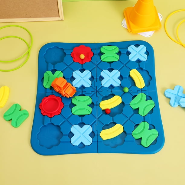 Puzzle Stem De Construction De Route 8 Pcs,Jeu De Société Enfants De