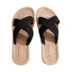 thumbnail image 4 of Zapatos de mujer Sandalias de playa de verano Zapatillas Cuerda de cáñamo de imitación Zapatos de fondo plano de viaje Wmkox8yii ytu7127, 4 of 5