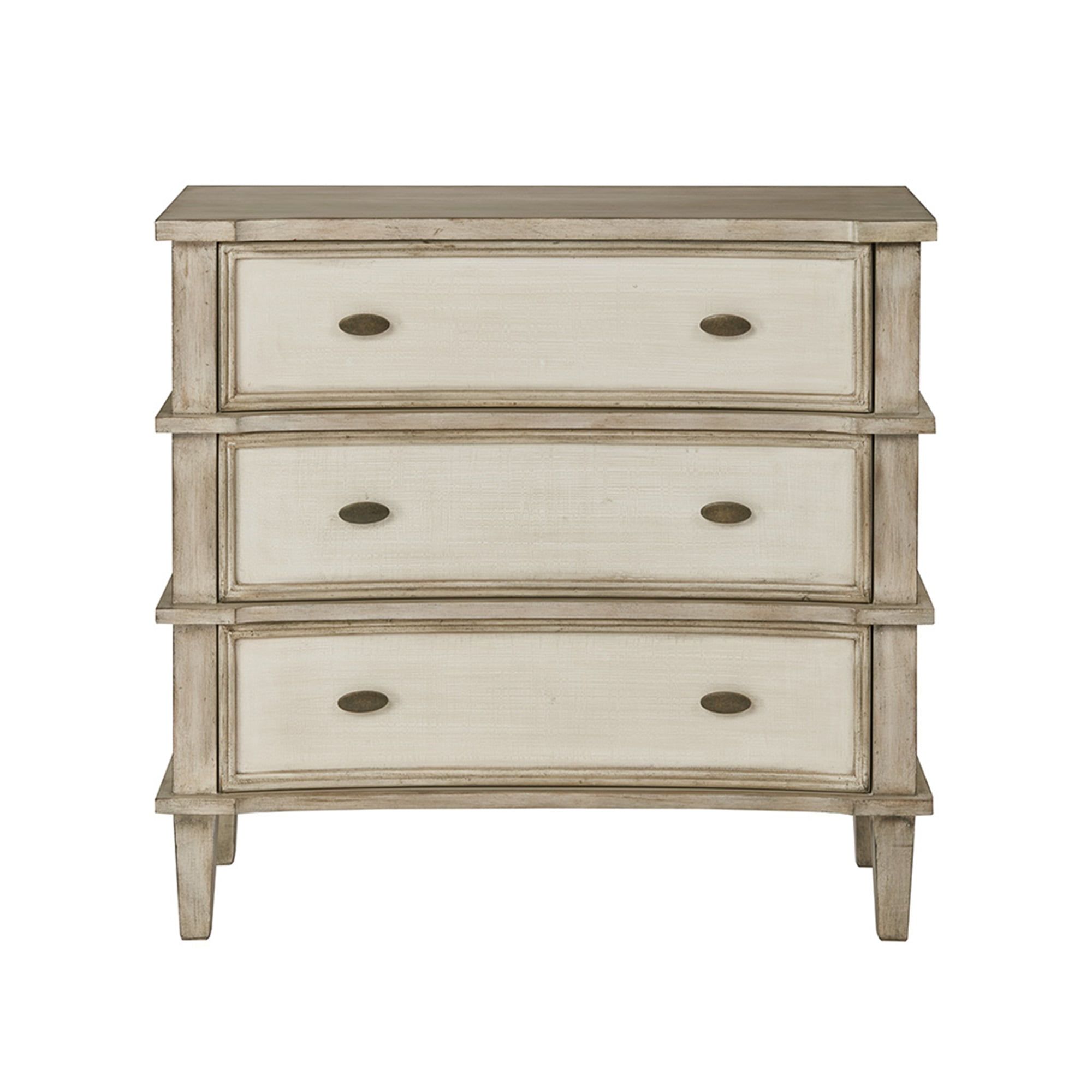 Resenkos 3 Drawer Nursery Dresser for Bedroom, Modern Chest Organizer with Antique Cream Drawer Finish Resenkos 3 Drawer Nursery Dresser for Bedroom, Modern Chest Organizer with Antique Cream Drawer Finish