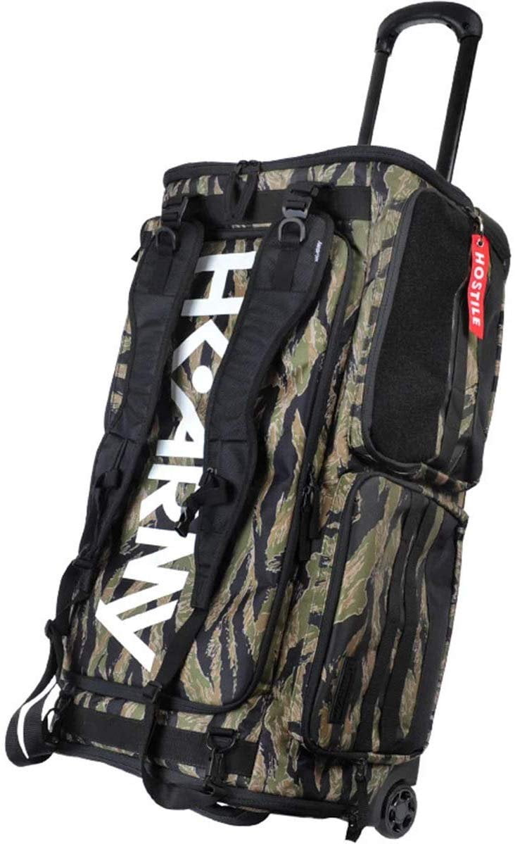 HK Army Expand 75L Paintball Gearbag Roller Gear Bag Tiger Woodland