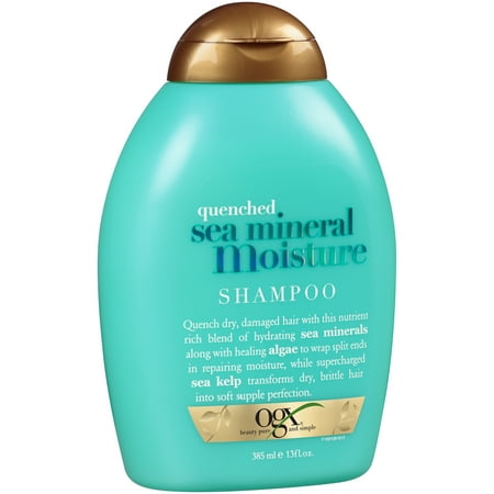 OGX® Quenched Sea Mineral Moisture Shampoo 13 fl. oz. Squeeze Bottle