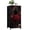 Color 4, variant on Dark Academia Dresser for Bedroom with 4 Storage Drawers Gothic Bull Cow Skull Longhorn Galaxy Vintage Floral Black Goth Dressers Chest of Drawers Steel Framed Fabric Closet Organizers for Dorm